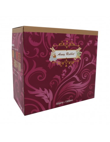 安妮兔透亮儲物罐-2入 (大+小)