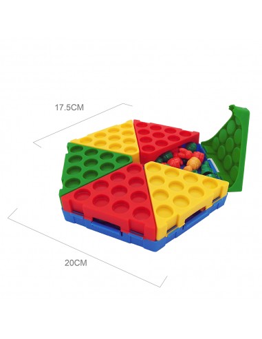 安妮兔收納式跳棋