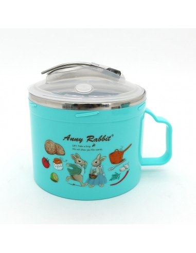 安妮兔雙層密封快餐杯