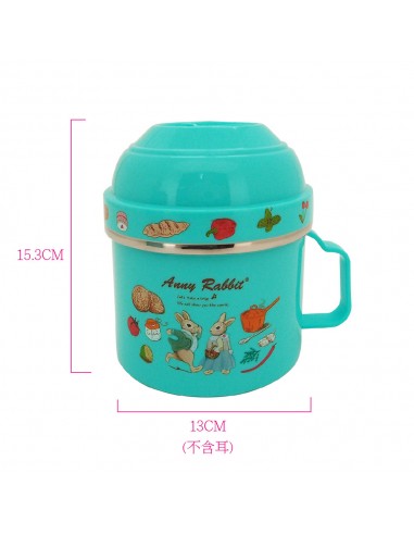 安妮兔雙層密封快餐杯