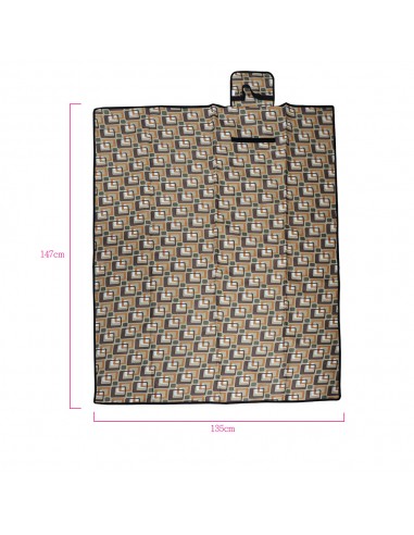 安妮兔台製野餐墊 148*137CM-幾何