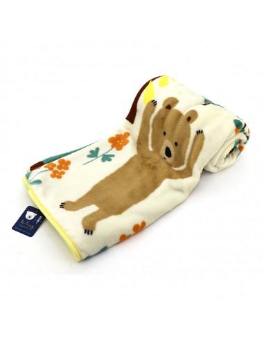 LOU露小熊法蘭絨毯 90x130 (PP袋)