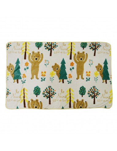 LOU露小熊法蘭絨毯 150*180