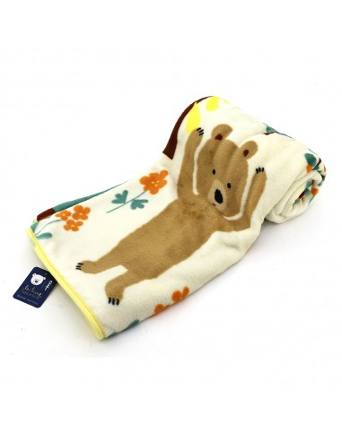 LOU露小熊法蘭絨毯 150x180 (盒裝)