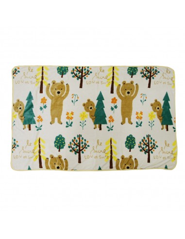 LOU露小熊法蘭絨毯 150x180 (盒裝)