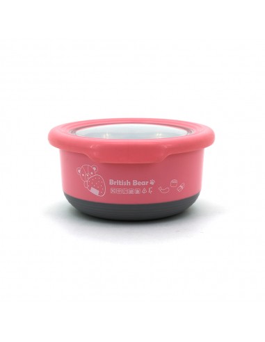 英國熊馬卡龍保鮮碗-中(收縮膜包裝) 420ml