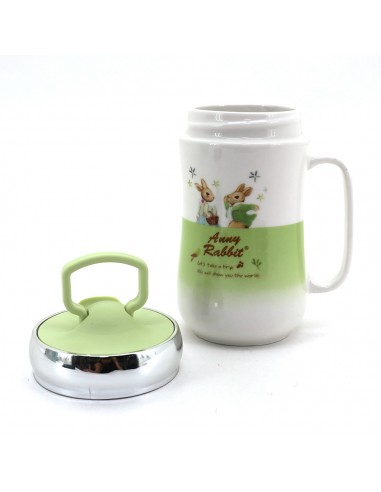 安妮兔陶瓷旋轉手機杯