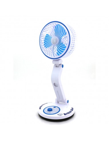 英國熊露營風扇氣氛燈-七吋