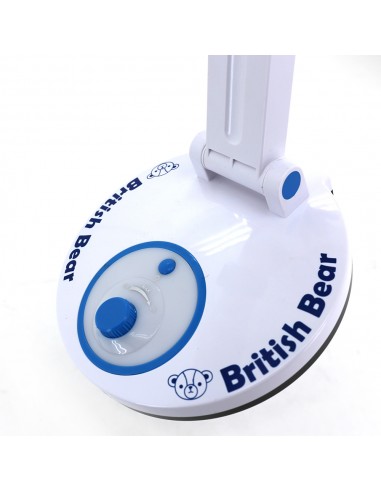 英國熊露營風扇氣氛燈-七吋