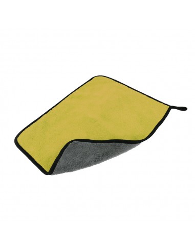 英國熊雙色超細纖維清潔布30x30-黃灰(盒裝)