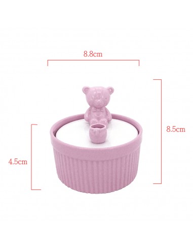 英國熊陶瓷萬用置物盒-2入(盒裝)