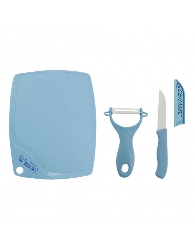 英國熊陶瓷刀砧板組-盒裝