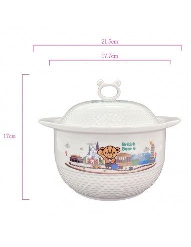 英國熊陶瓷健康十件組-城市(盒裝)