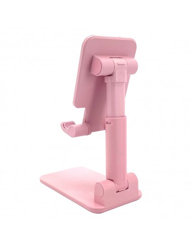 英國熊鏡面折疊手機架-粉