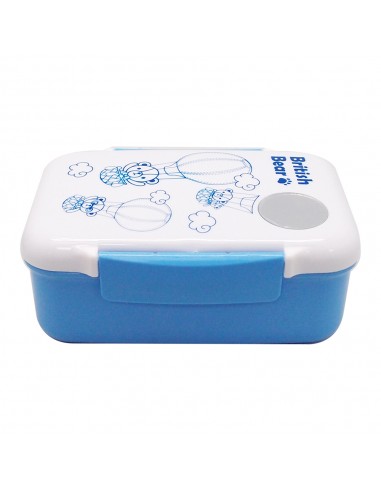 英國熊鏡面微波便當盒