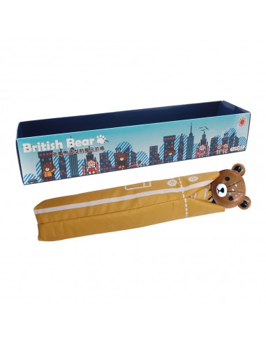 英國熊造型防風三折傘 (盒裝)