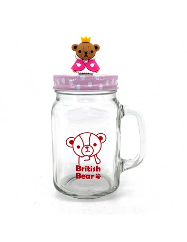 英國熊造型玻璃瓶450CC-1入 LADY