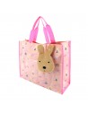 法國兔編織購物袋+零錢包(PP袋)