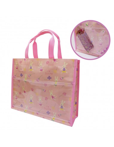 法國兔編織購物袋(PP袋)