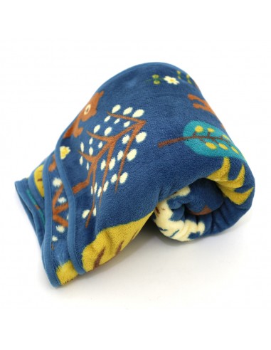 法國兔珊瑚絨毯-森林90x130(盒裝)