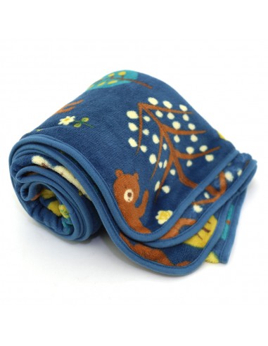 法國兔珊瑚絨毯-森林 90X130