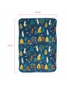 法國兔珊瑚絨毯-森林100x150(盒裝)