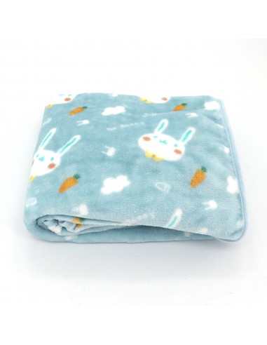 Bo bonny啵啵妮法蘭絨毯 90x130天藍(PP袋)