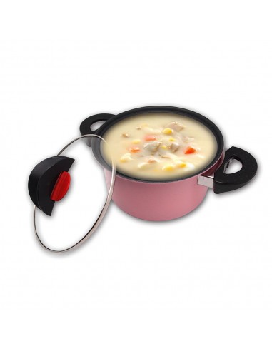 鍋霸22cm陶瓷不沾雙耳鍋-舞蝶翩翩