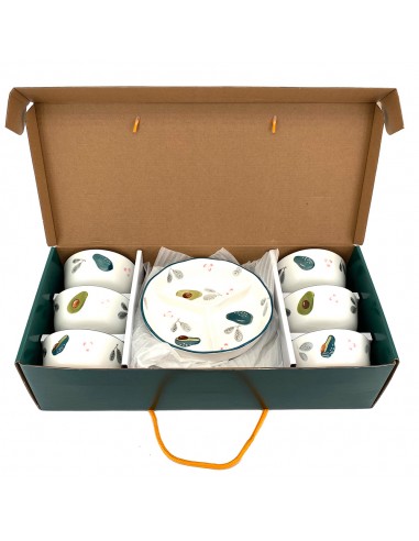 松村窯酪梨6碗3盤-7Q8H3X