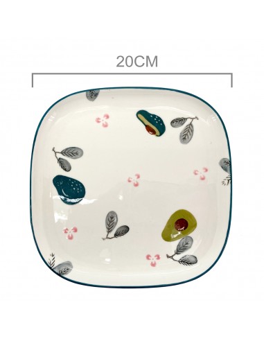 松村窯酪梨6碗3盤-7Q8H3X