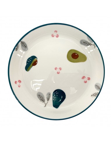 松村窯酪梨6碗1盤-7Q