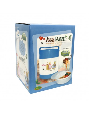 安妮兔彩塑提鍋(內附 菜盒)-盒裝