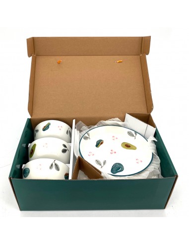 松村窯酪梨3碗3盤-7Q28H