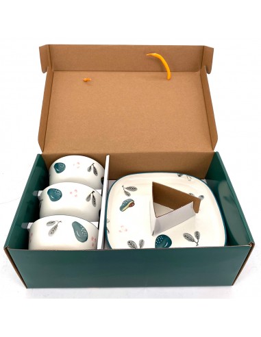 松村窯酪梨3碗1盤-8H