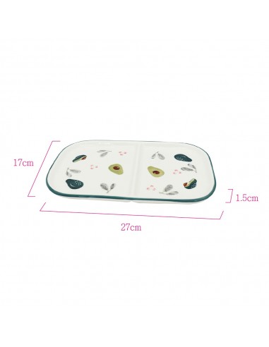 松村窯早餐三件組-酪 梨