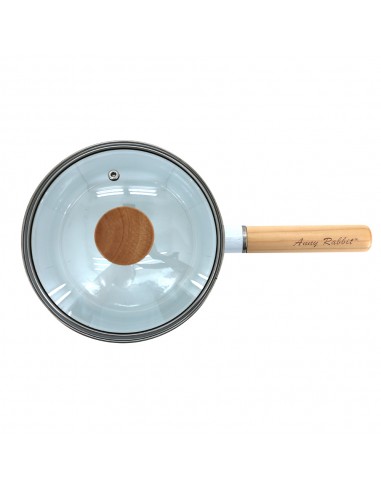 安妮兔單柄琺瑯鍋18CM-手提盒