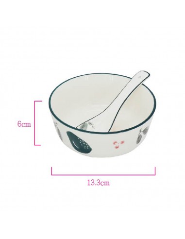 松村窯愛心四件組-酪 梨