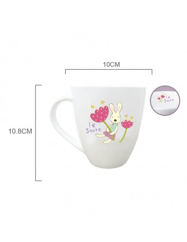 法國兔大馬克杯(盒裝)