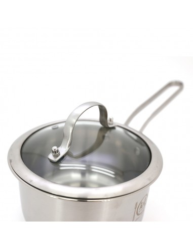 安妮兔18CM不鏽鋼複底 單把鍋