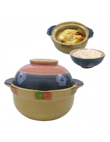 松村窯4蓋碗+1蓋碗鍋