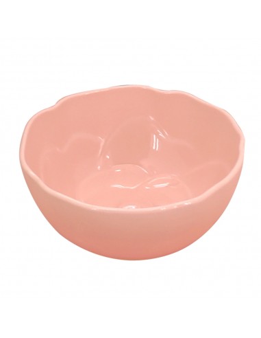 松村窯玫瑰色土2碗