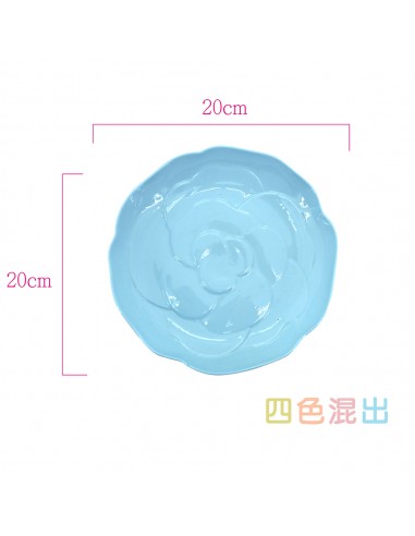 松村窯玫瑰色土1盤