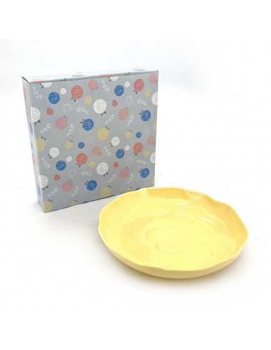 松村窯玫瑰色土1盤