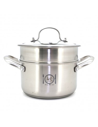 安妮兔20CM不鏽鋼複底 雙層蒸鍋