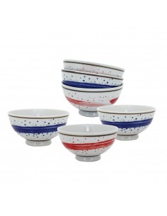 手繪雲彩6碗 (2121盒)