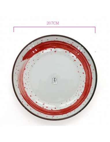 手繪雲彩6碗3盤