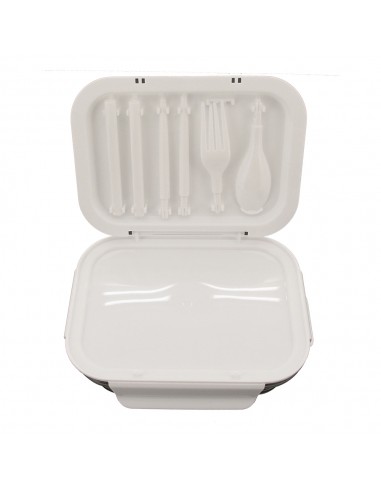 安妮兔玻璃保鮮盒附餐具650+北歐提袋