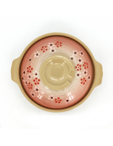 6反口雪花碗+7.5砂鍋-紅梅