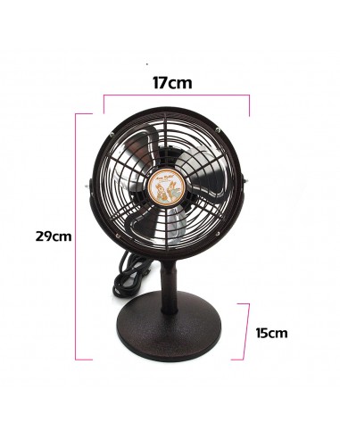 安妮兔6吋復古風扇