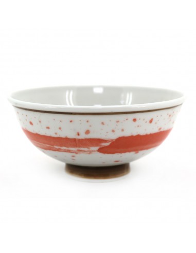 6手繪雲彩碗+7.5砂鍋-紅梅